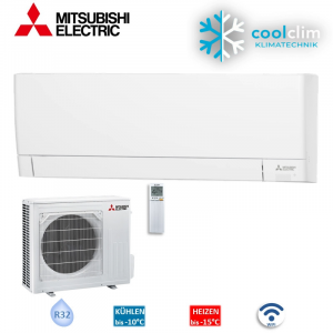 Mitsubishi Electric Set Wandgerät WiFi MSZ-AY50VGKP + MUZ-AY50VG 5,0 kW Raumgröße 50 - 55 m² | R32