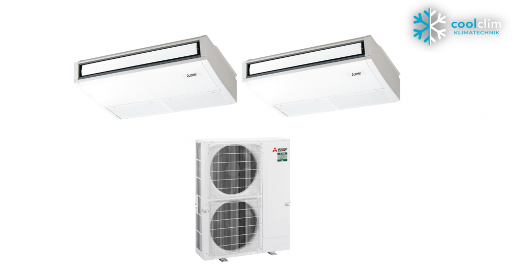 Mitsubishi Electric Set 2 x PCA-M125KA + PUZ-ZM250YKA2 R32 400V (Simultan) Bild 1